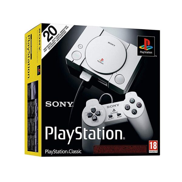 Console Sony PlayStation Classic – Pack de Noël avec 20 jeux préinstallés