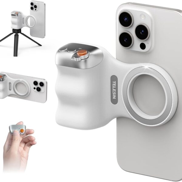 Poignée Smartphone TELESIN Fun Shot – Stabilisateur avec Télécommande Bluetooth