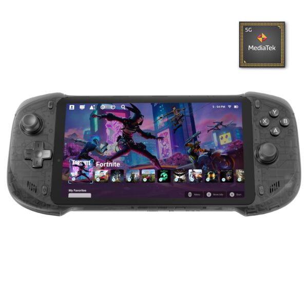 Console de jeu portable OnePro Cloud, compatible Xbox Cloud Gaming, NVIDIA GeForce Now, PlayStation, PC, longue durée de vie, écran tactile 7" 1080p, console de jeu rétro légère - 64 Go